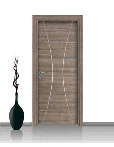 Porta in laminato linea Athena 03 Con Inserto Curvo