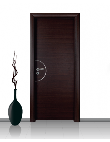 Porta in laminato line Athena 19 Con Inserto Curvo