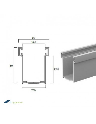 Guida in Alluminio A30