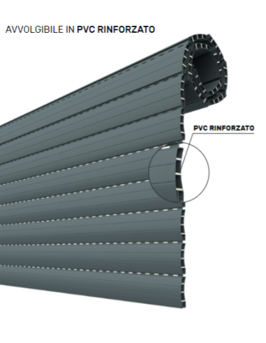 Tapparella avvolgibile in pvc rinforzato SOLE